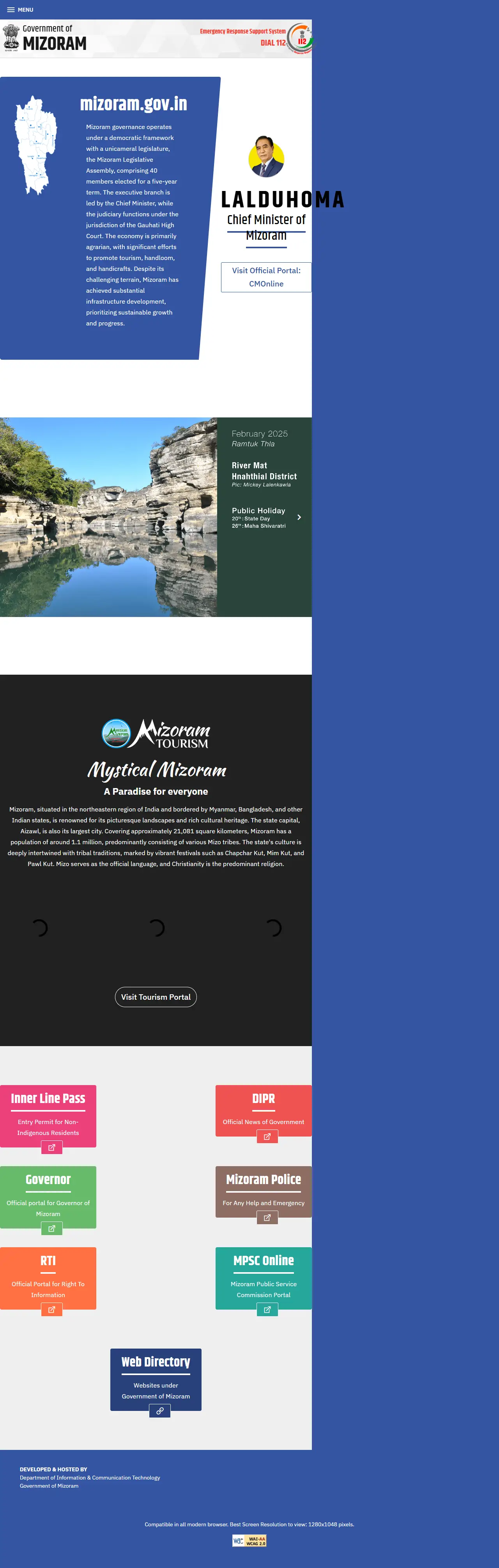 backlink from mizoram.gov.in