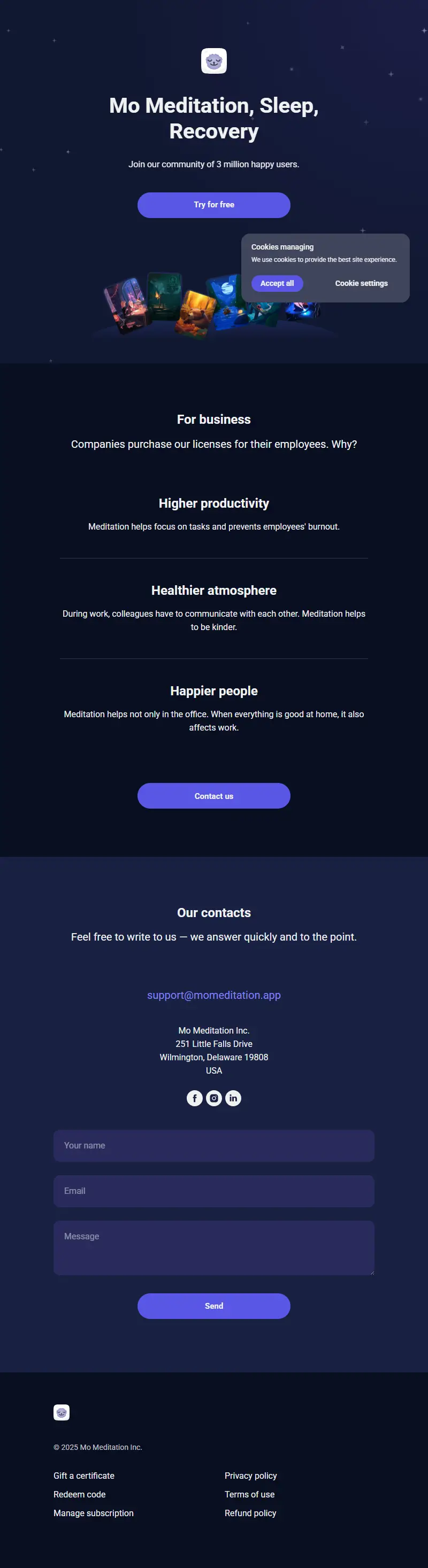 backlink from momeditation.app