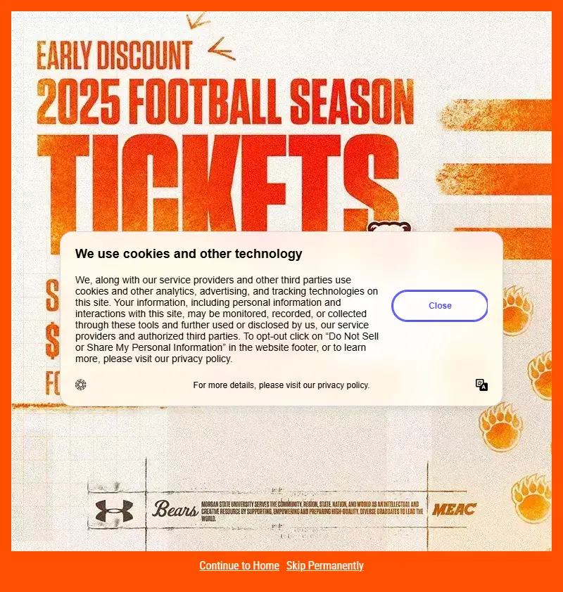 backlink from morganstatebears.com