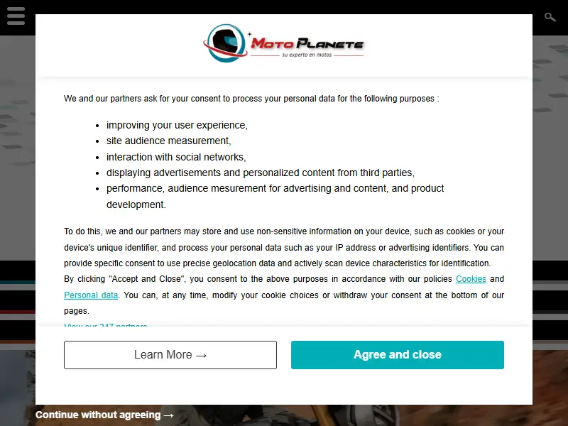 backlink from motoplanete.es