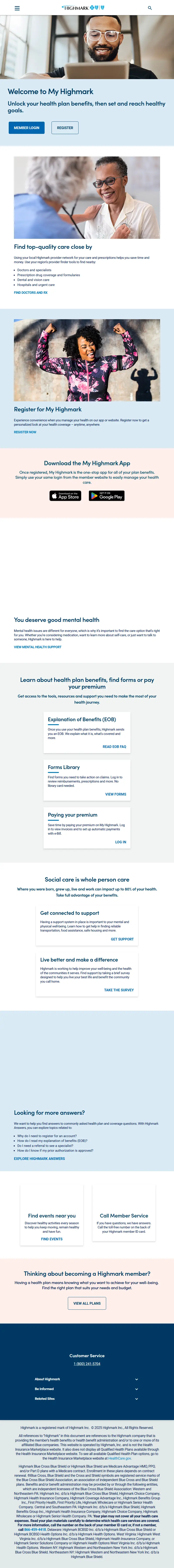 backlink from myhighmark.com