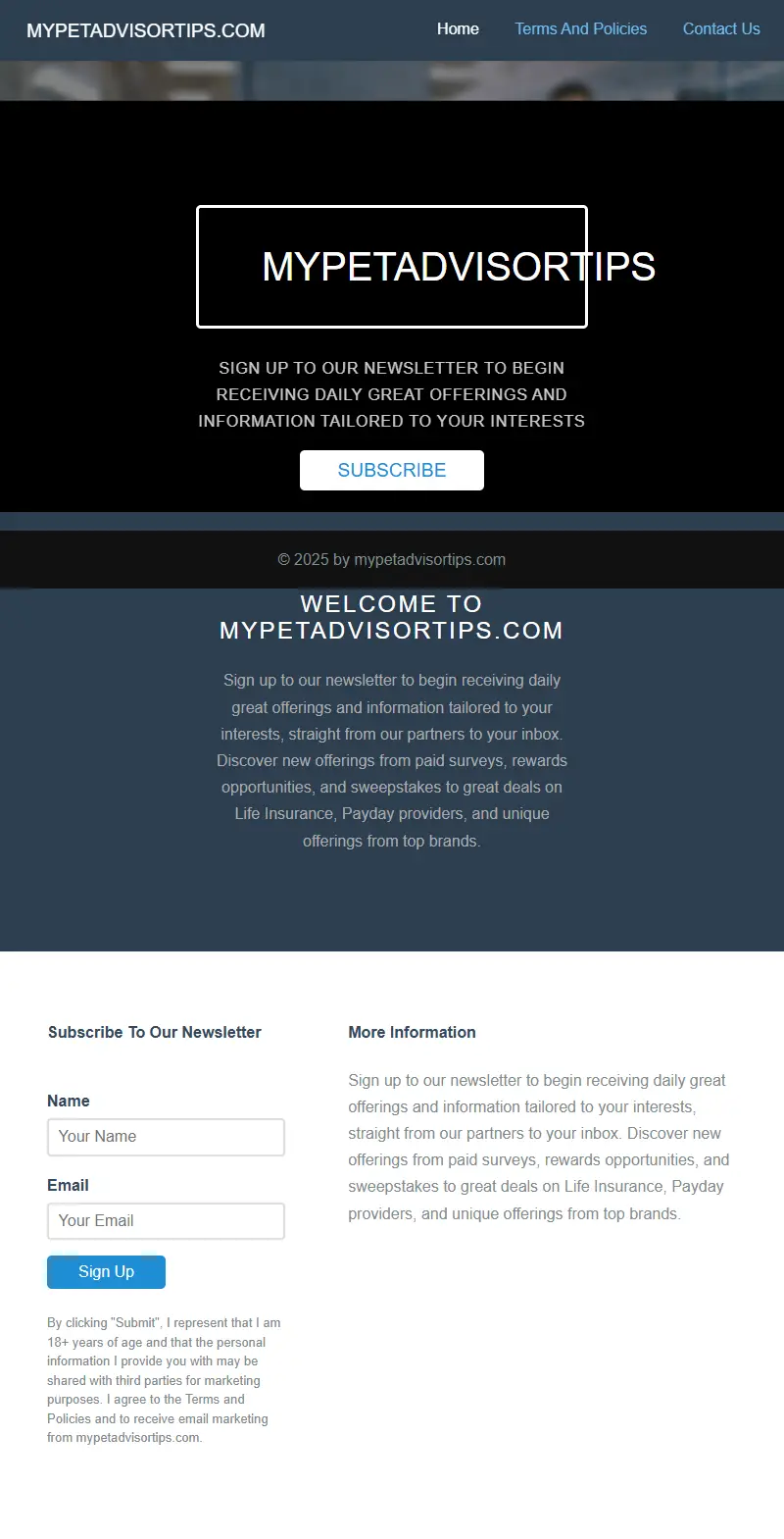 backlink from mypetadvisortips.com