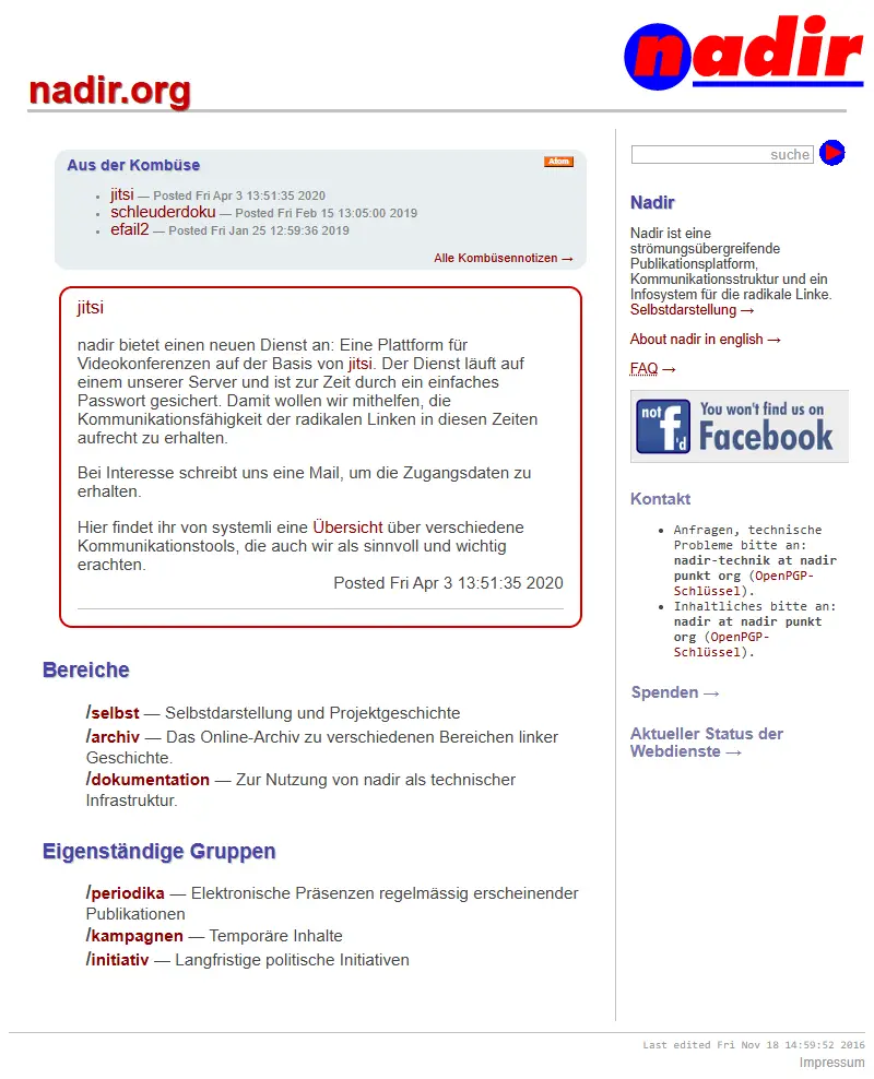 backlink from nadir.org