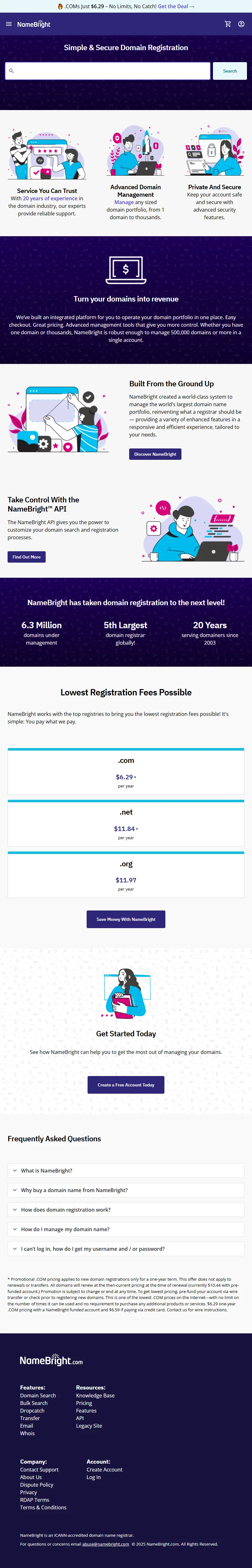 backlink from namebright.com