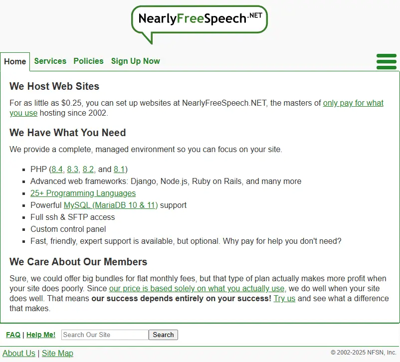 backlink from nfshost.com