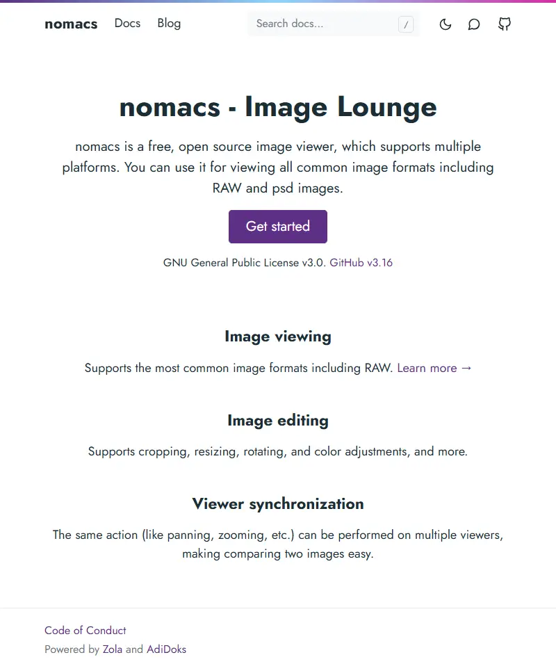 backlink from nomacs.org