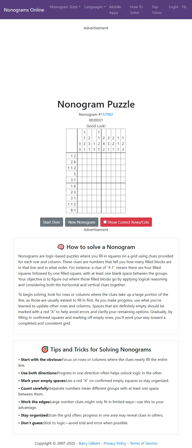 backlink from nonogramsonline.com