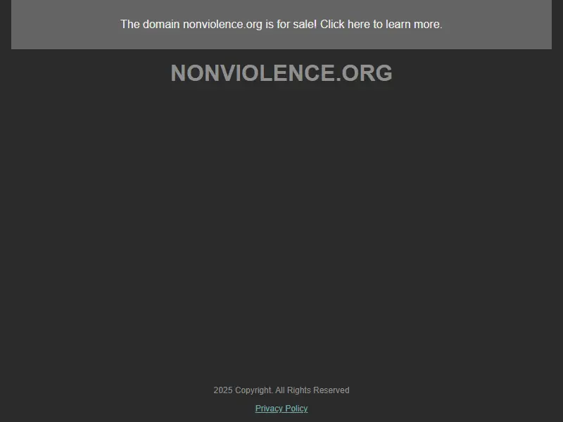 backlink from nonviolence.org