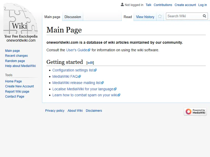 backlink from oneworldwiki.com