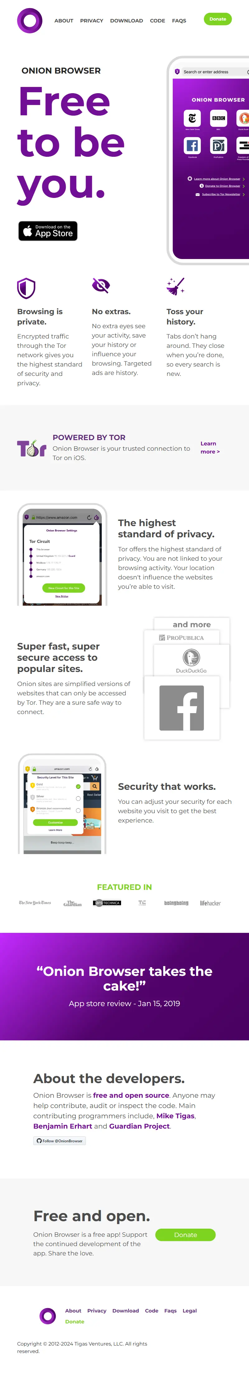 backlink from onionbrowser.com