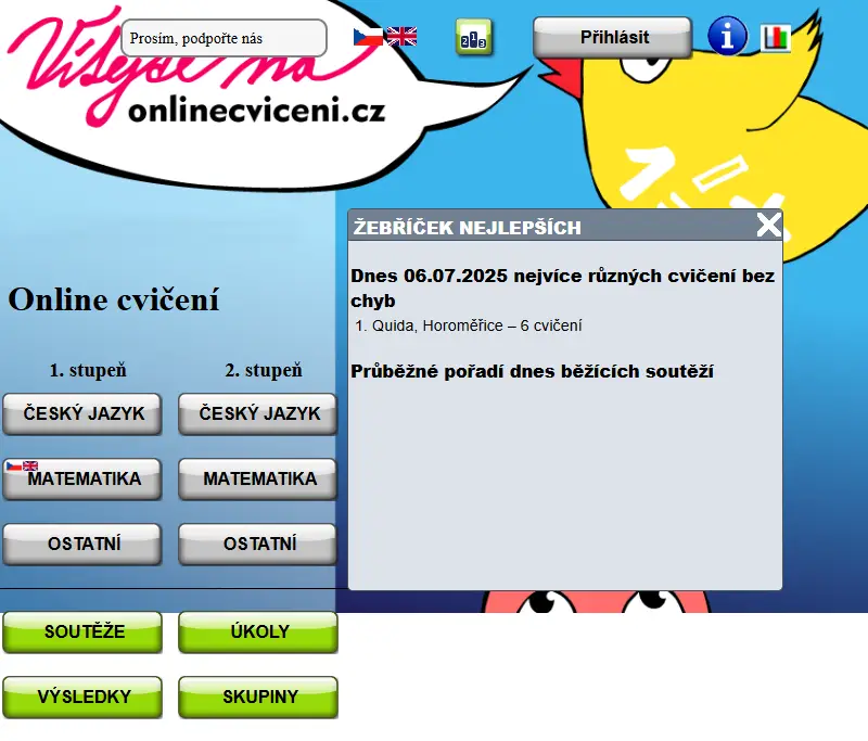 backlink from onlinecviceni.cz
