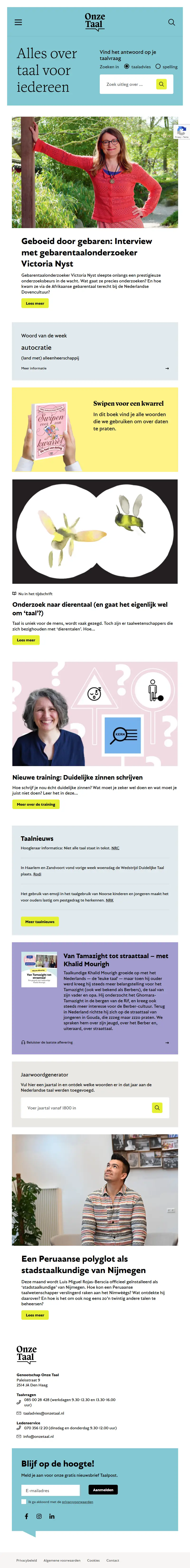 backlink from onzetaal.nl