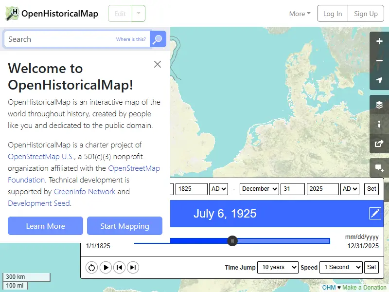 backlink from openhistoricalmap.org
