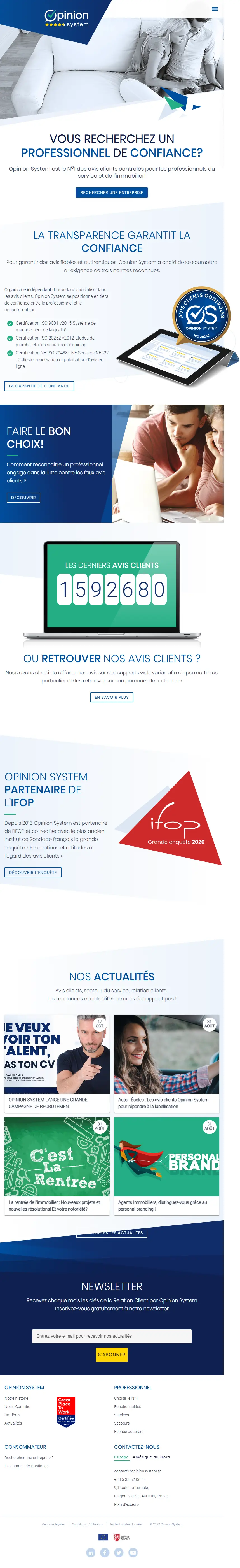 backlink from opinionsystem.fr