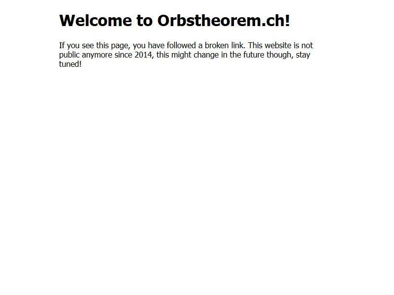 backlink from orbstheorem.ch
