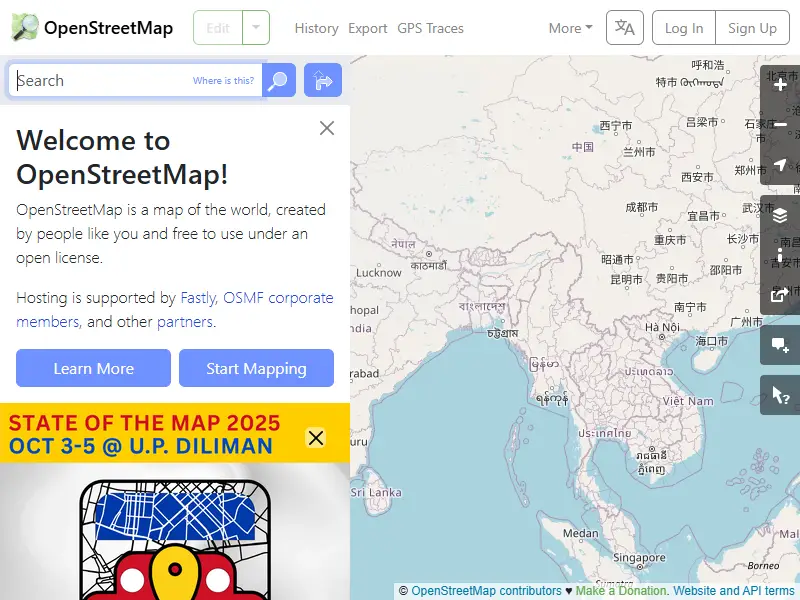 backlink from osm.org