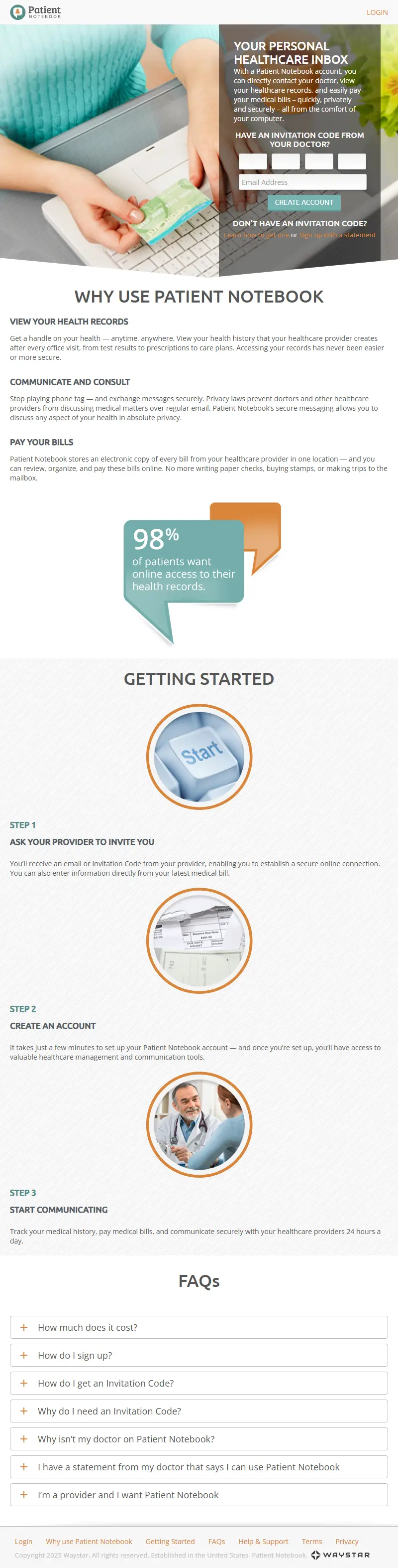 backlink from patientnotebook.com