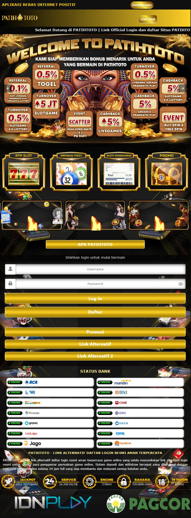 backlink from patihtotoamp.com