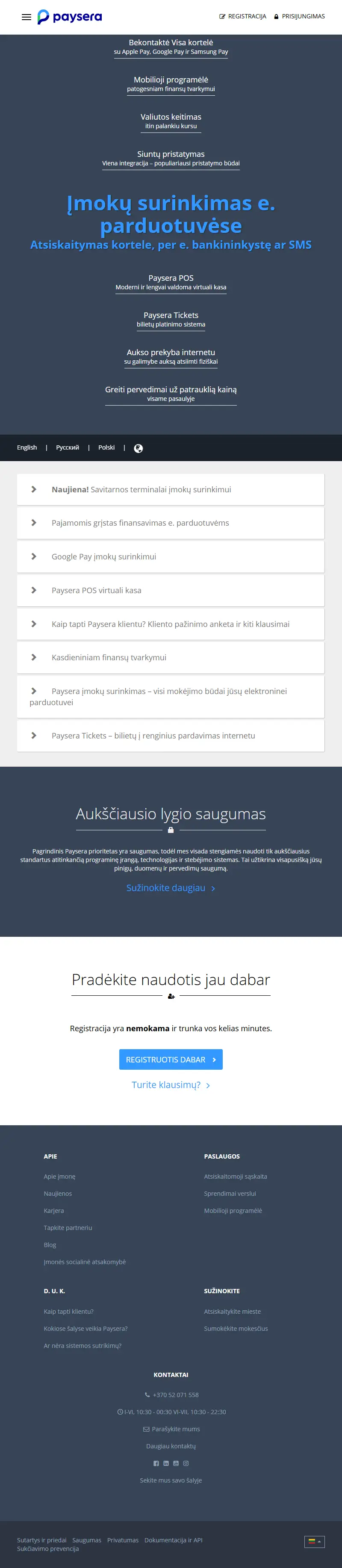 backlink from paysera.lt