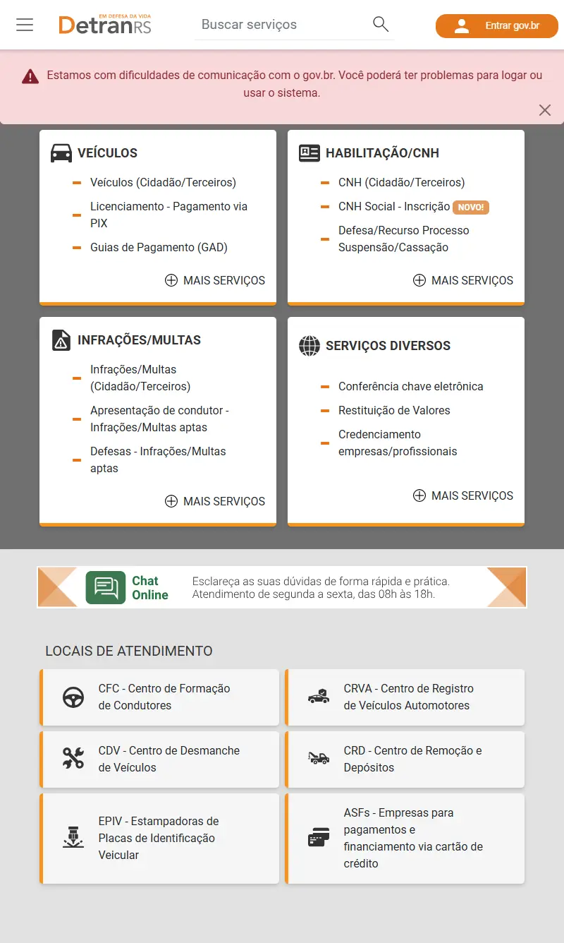 backlink from pcsdetran.rs.gov.br
