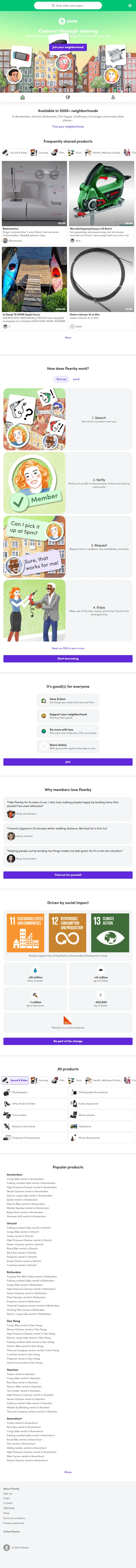 backlink from peerby.com