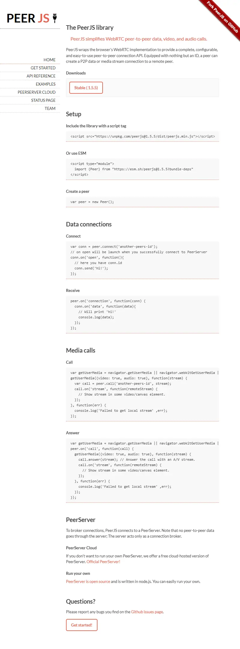 backlink from peerjs.com