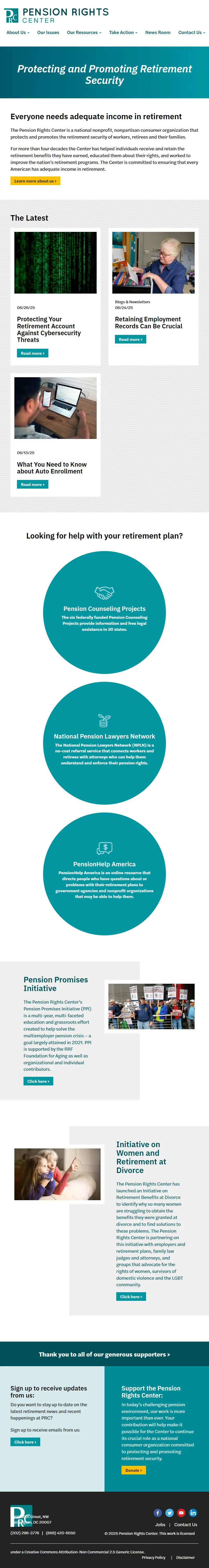 backlink from pensionrights.org