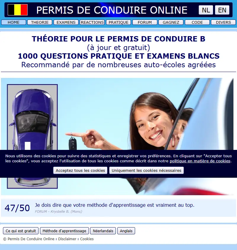 backlink from permisdeconduire-online.be