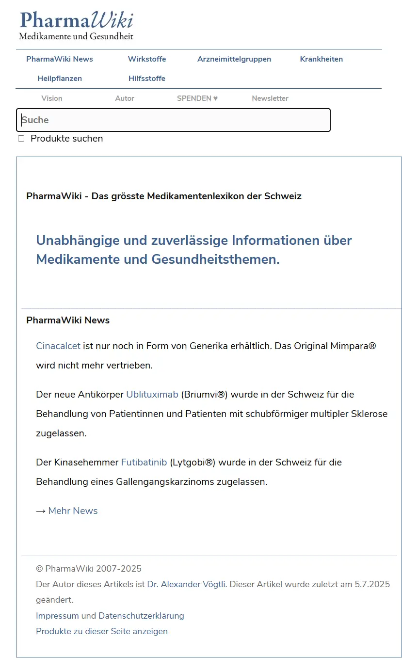 backlink from pharmawiki.ch