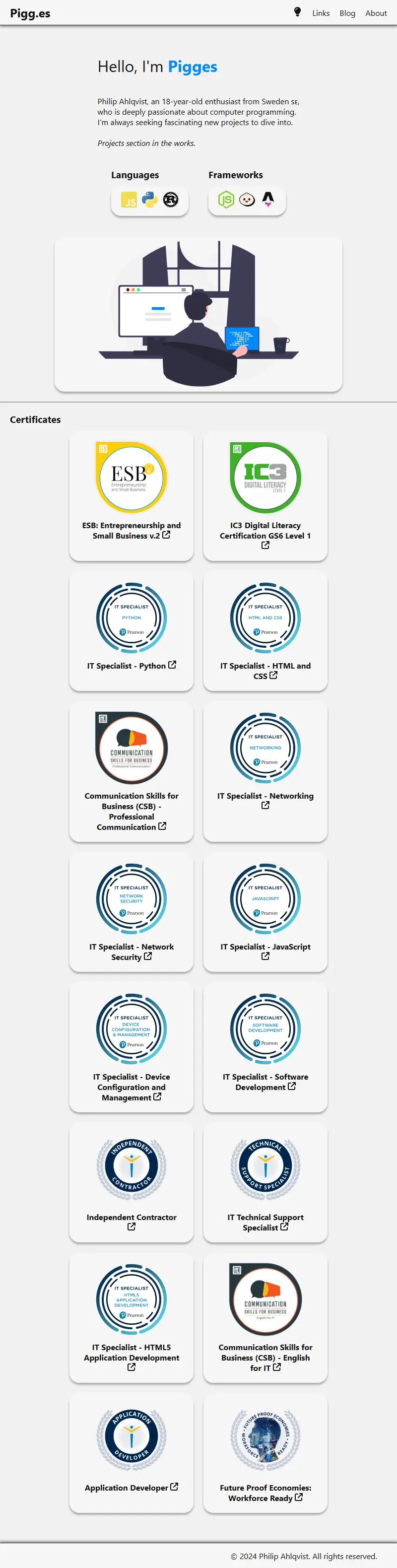 backlink from pigg.es