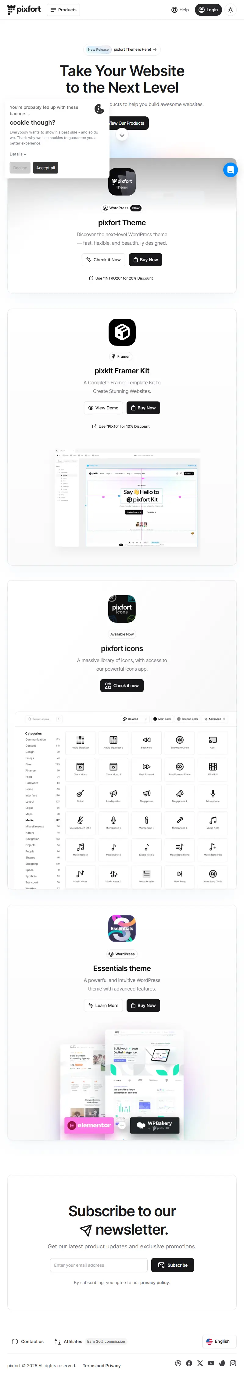 backlink from pixfort.com
