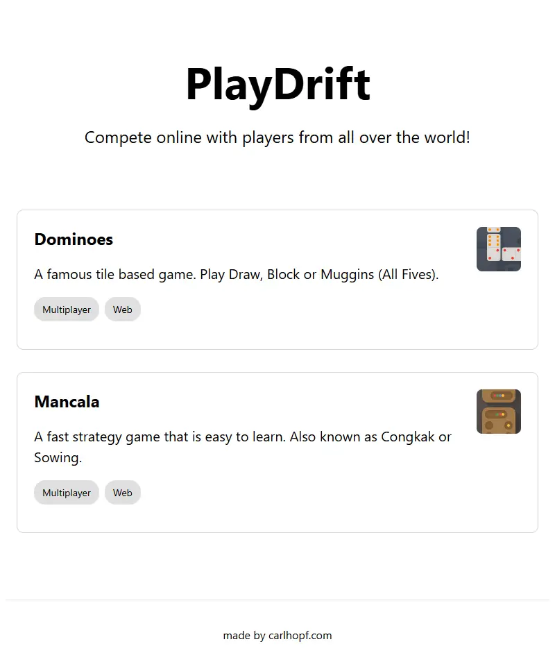 backlink from playdrift.com
