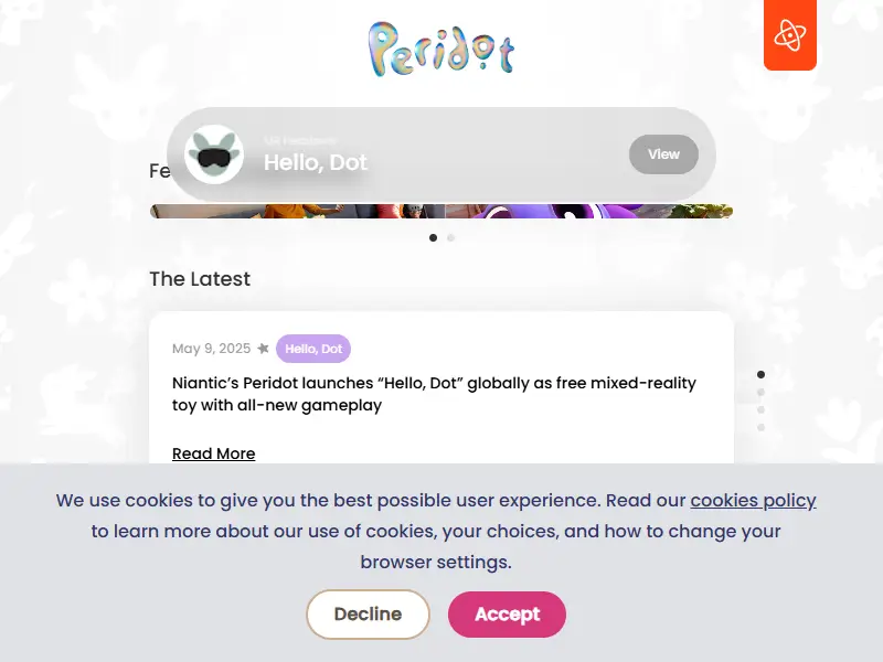backlink from playperidot.com
