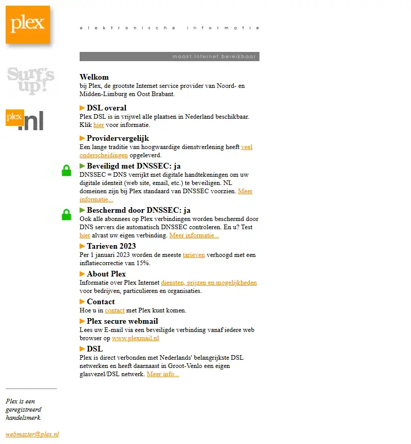 backlink from plex.net