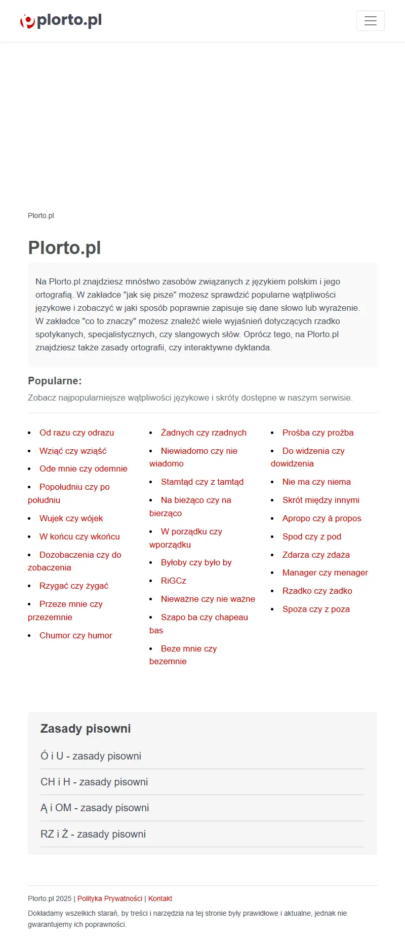 backlink from plorto.pl