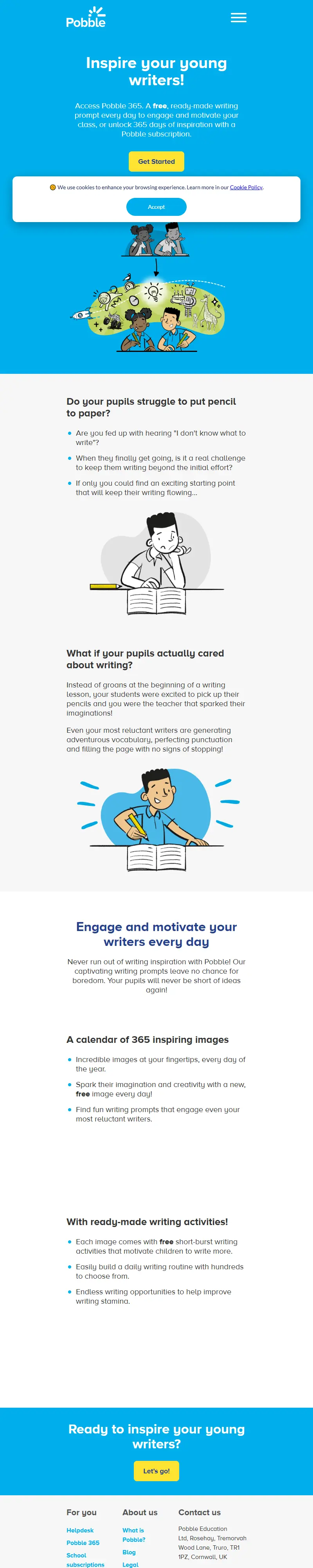 backlink from pobble.com