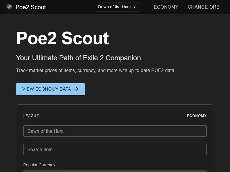 backlink from poe2scout.com
