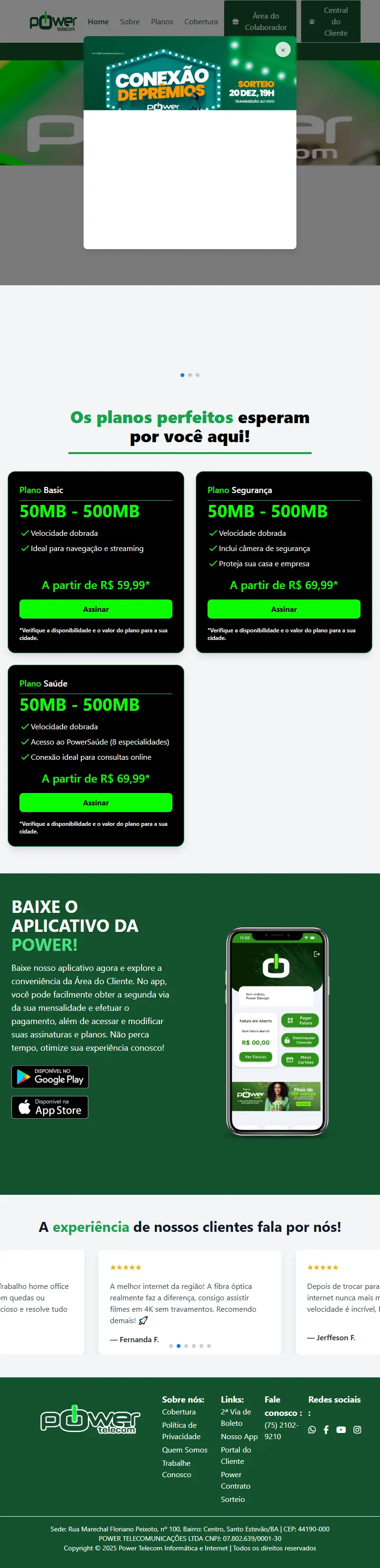 backlink from powertelecom.net.br