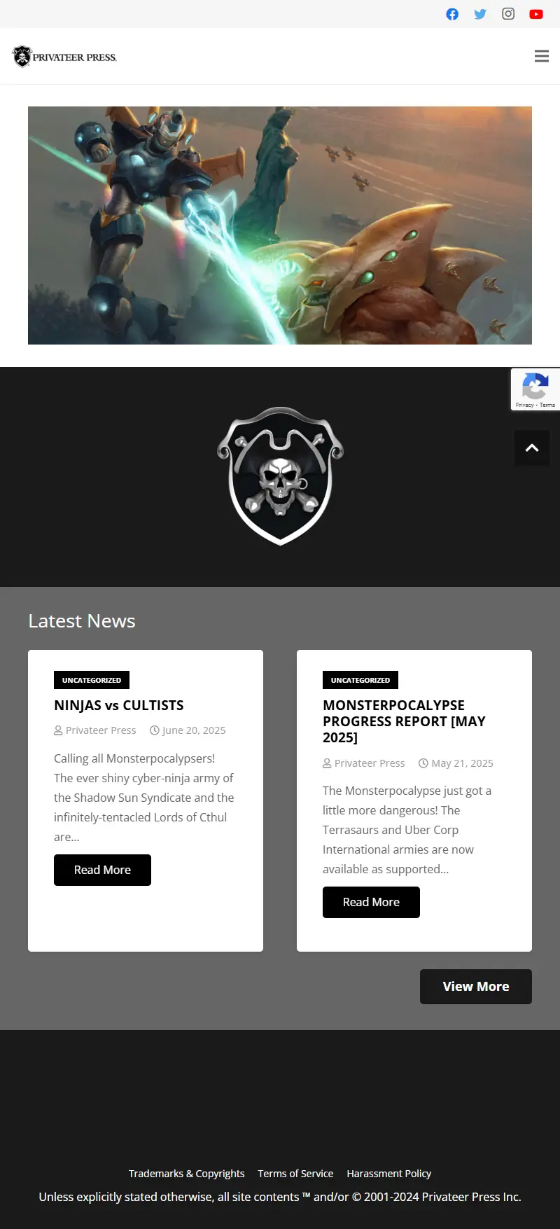 backlink from privateerpress.com