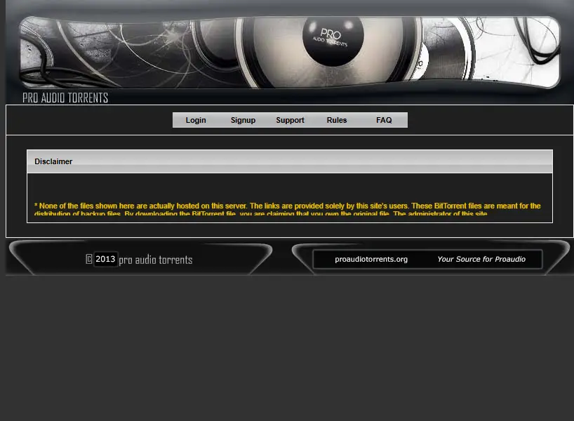 backlink from proaudiotorrents.org