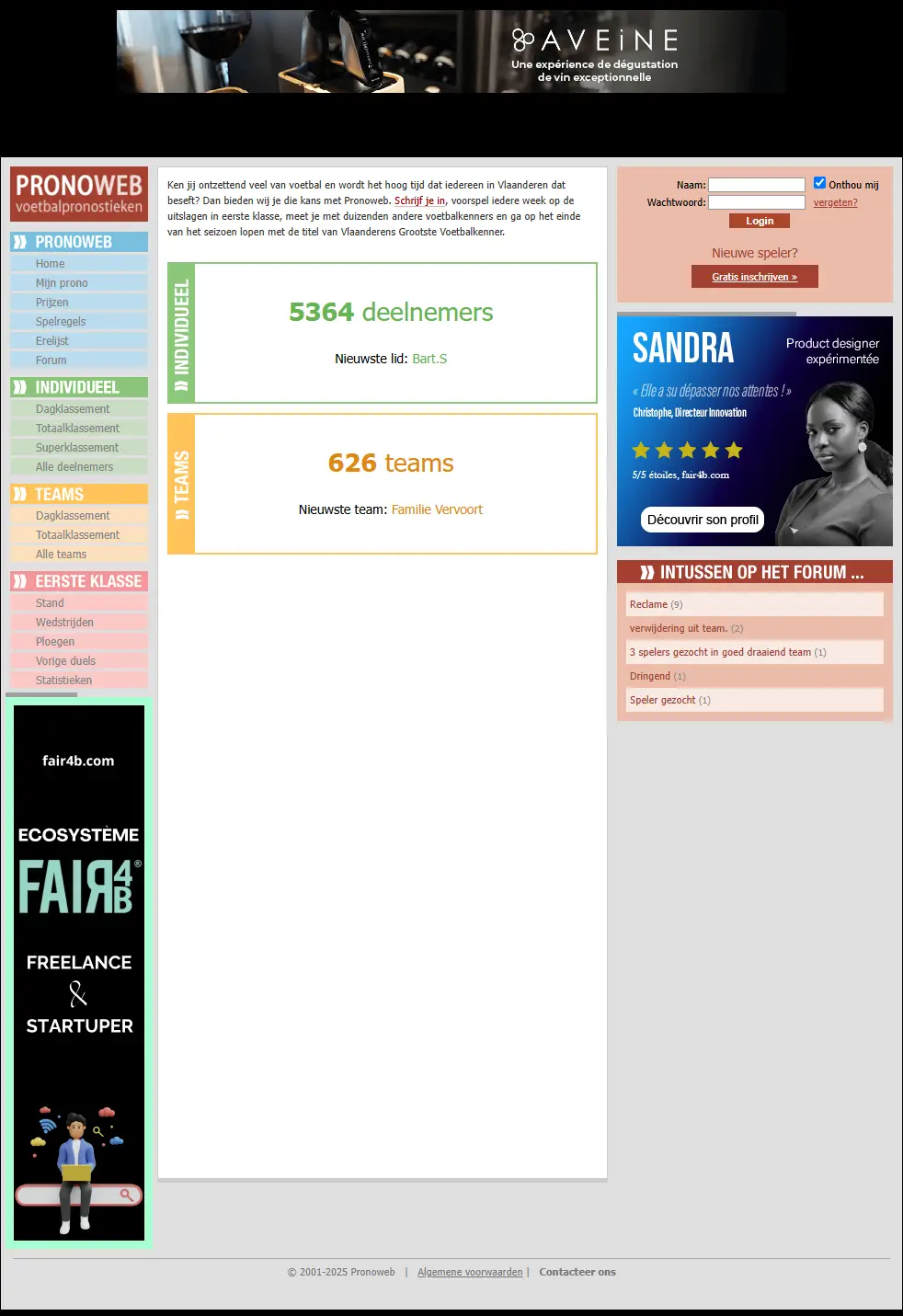 backlink from pronoweb.be