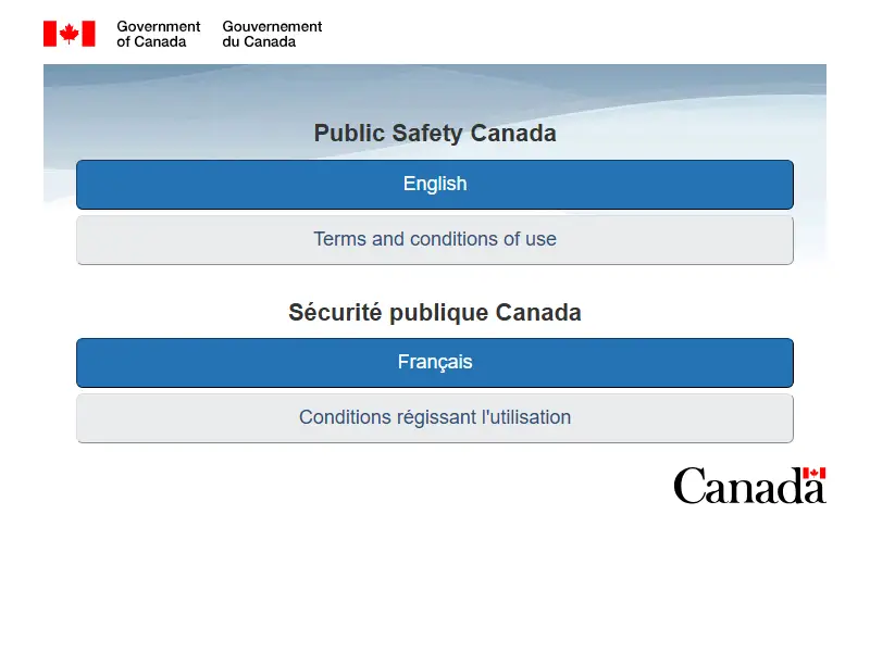 backlink from publicsafety.gc.ca