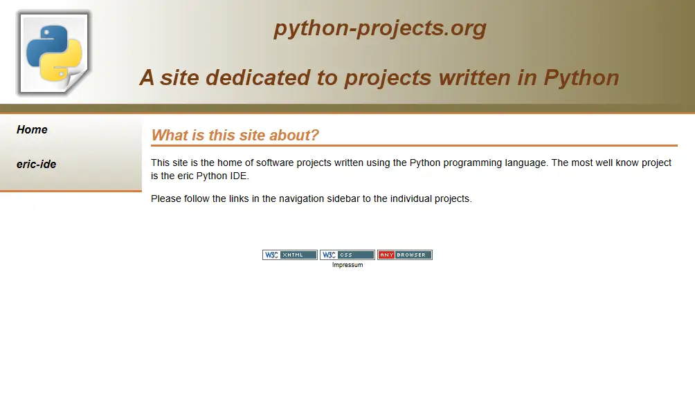 backlink from python-projects.org