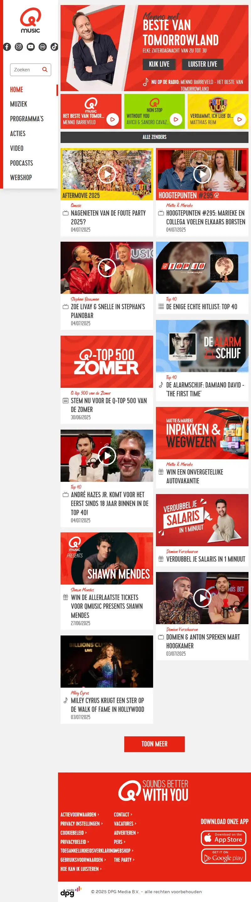 backlink from qmusic.nl