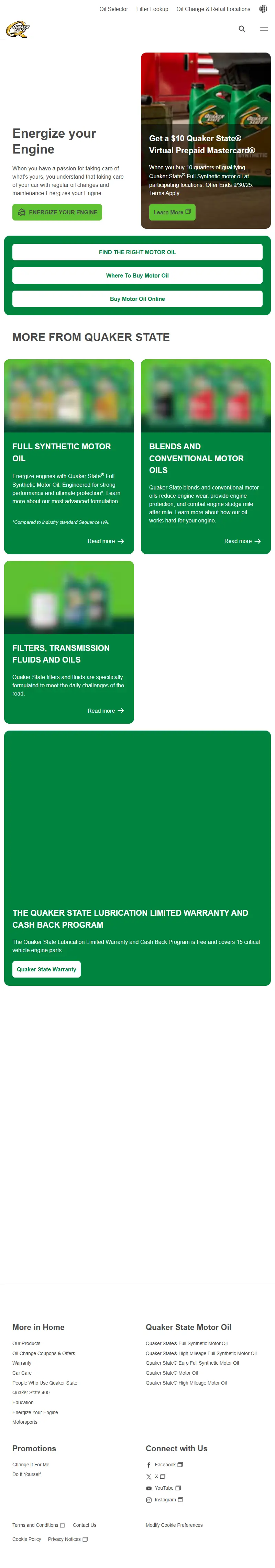 backlink from quakerstate.com