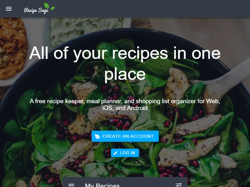 backlink from recipesage.com