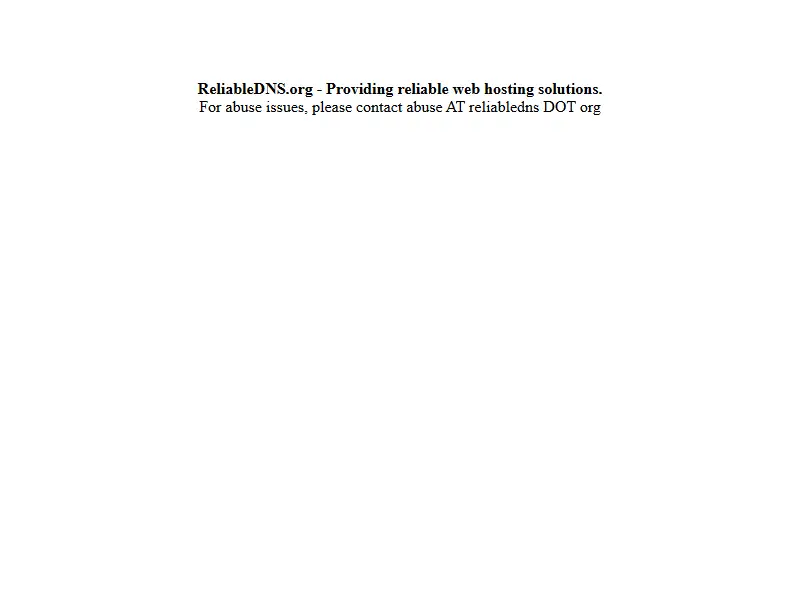 backlink from reliabledns.org