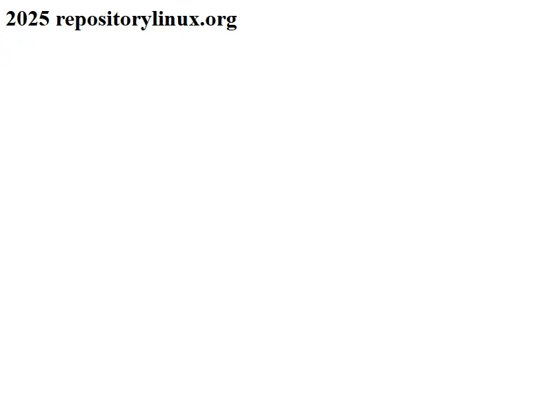 backlink from repositorylinux.org