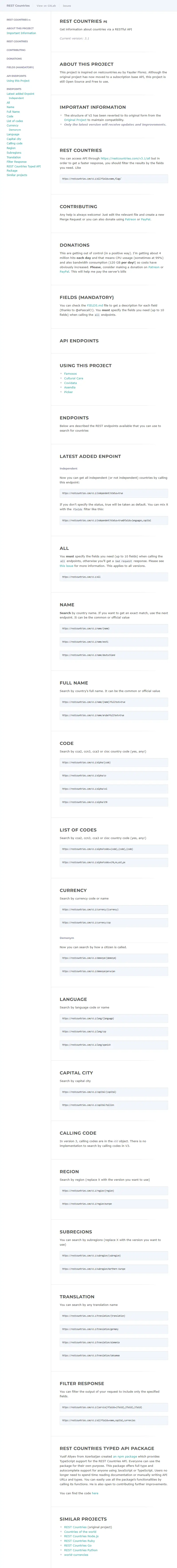 backlink from restcountries.com