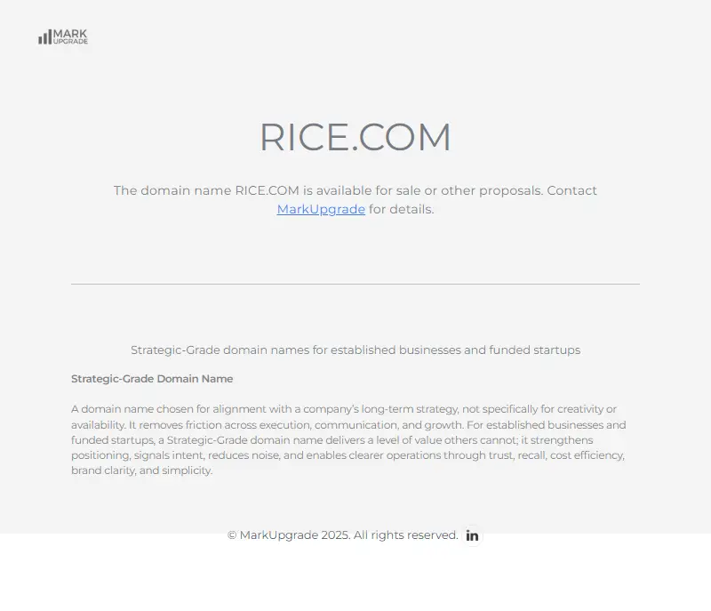 backlink from rice.com